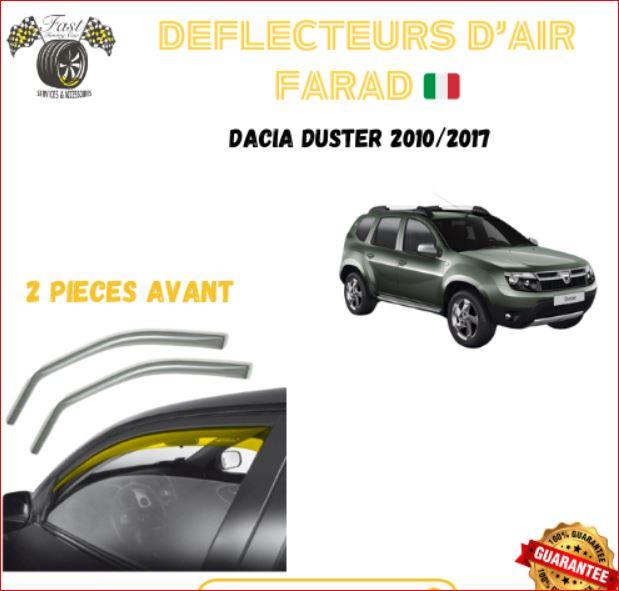 Déflecteurs d'air farad Dacia Duster 2010-2017