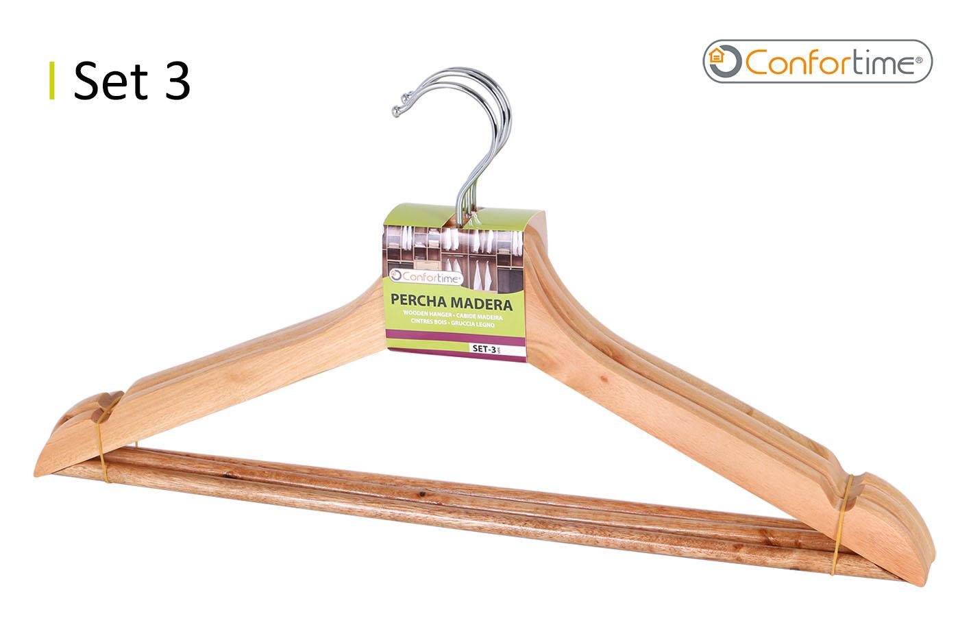 SET3 CINTRES BOIS CONFORTIME