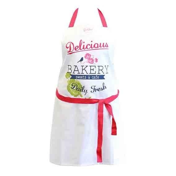 TABLIER DE CUISINE DELICIOUS BAKERY DUTCH ROSE