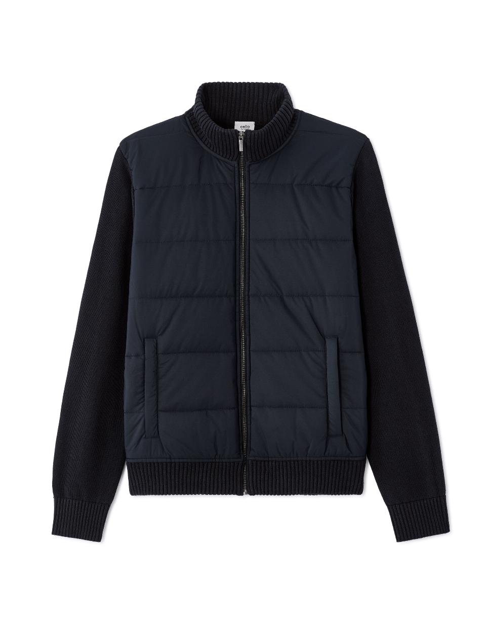 Veste blouson en maille milano 100% coton