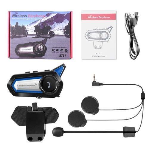 Oreillette Bluetooth Bt31 pour Moto, Appareil de Communication, avec Microphone
