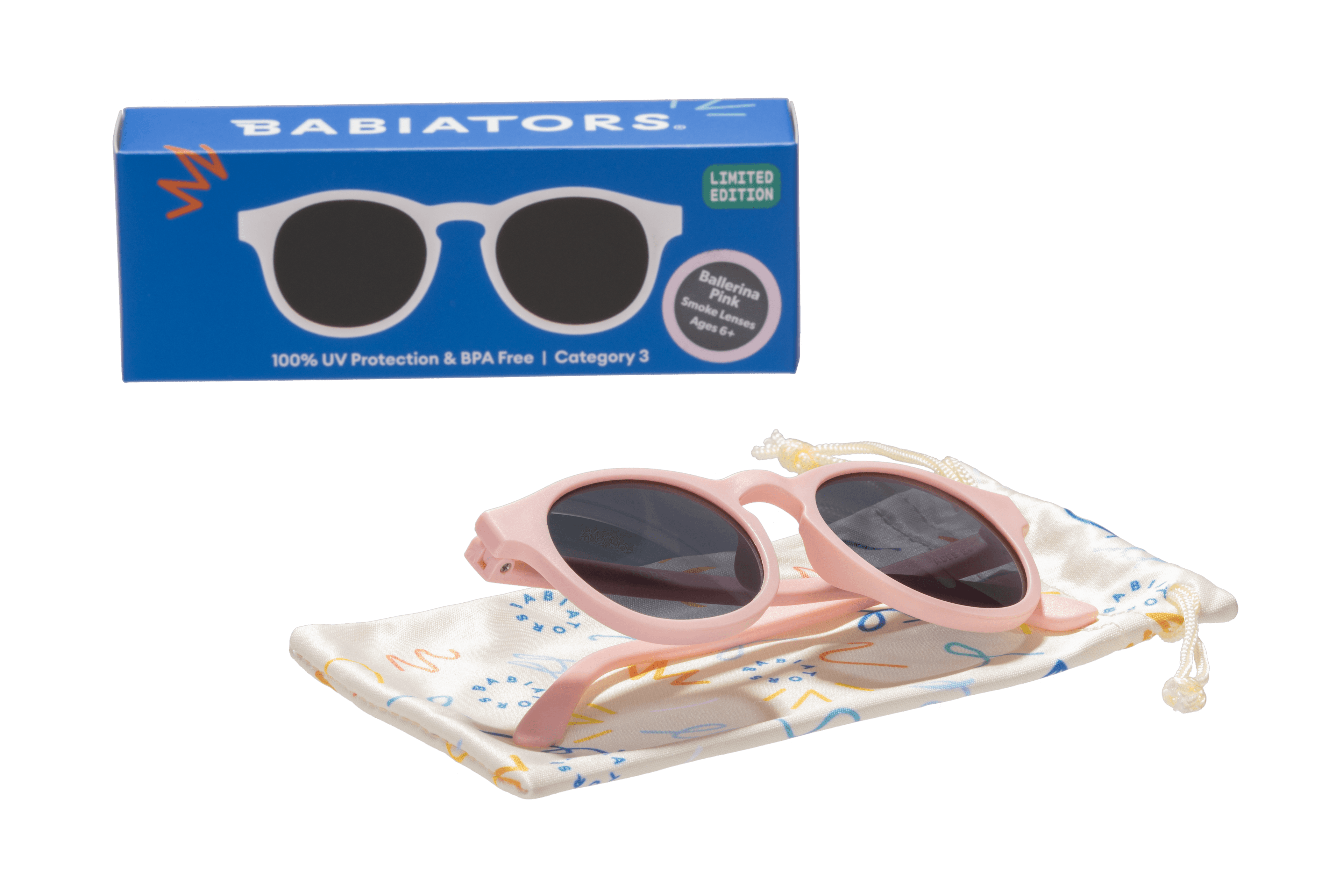 Original Keyhole: Ballerina Pink | Smoke Lens | Ages 3-5