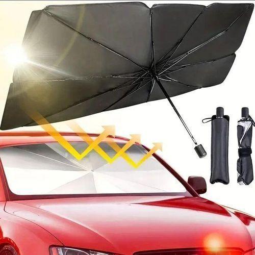 Parapluie Voiture Pare Soleil, Parasol Couverture pare-brise Bloque la chaleur