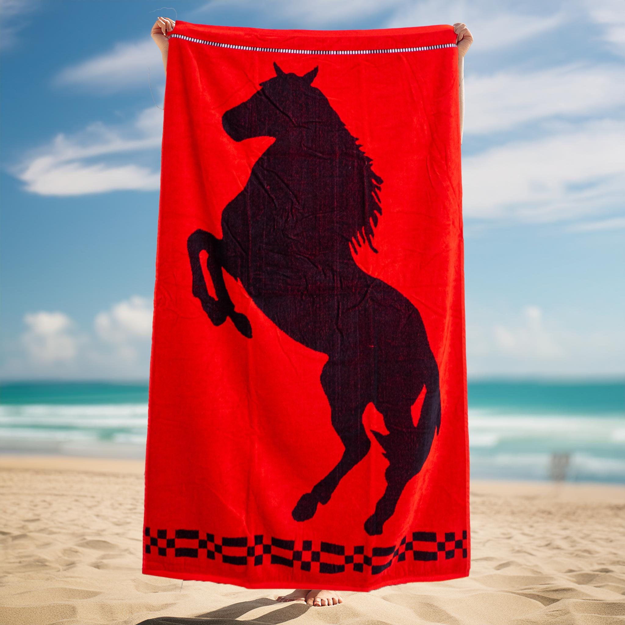 Boughaz 86 Serviette de Plage 100% Coton