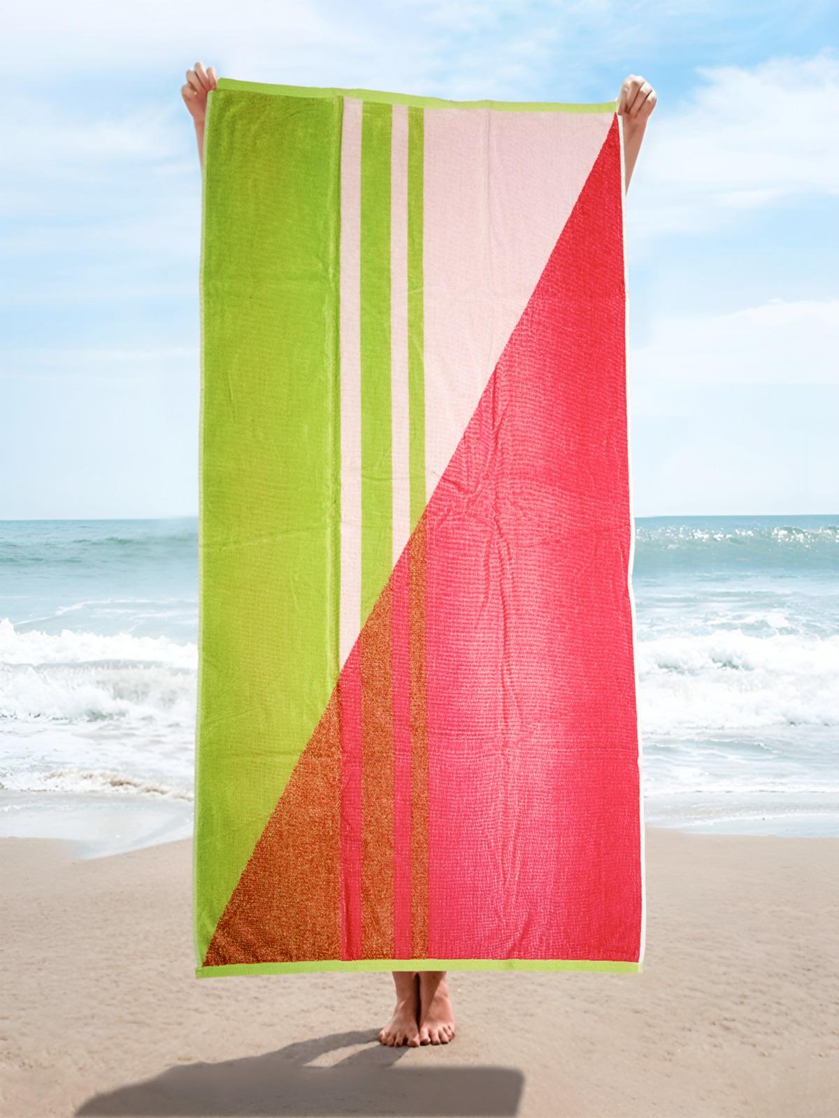 Sunwave serviette de plage 100 % coton