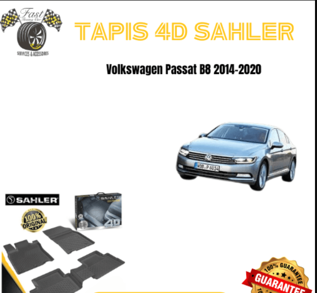 Tapis Sur Mesure 4D Volkswagen Passat B8 2014-2020