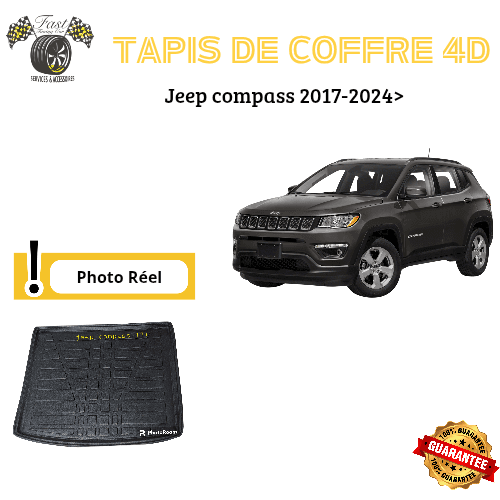 Tapis de coffre 4D JEEP COMPASS 2017-2024>