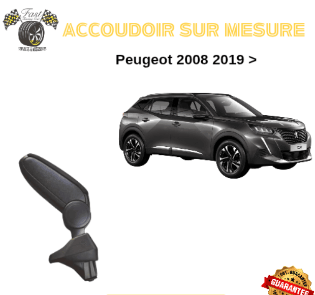 Accoudoir sur Mesure Peugeot 2008 2019>
