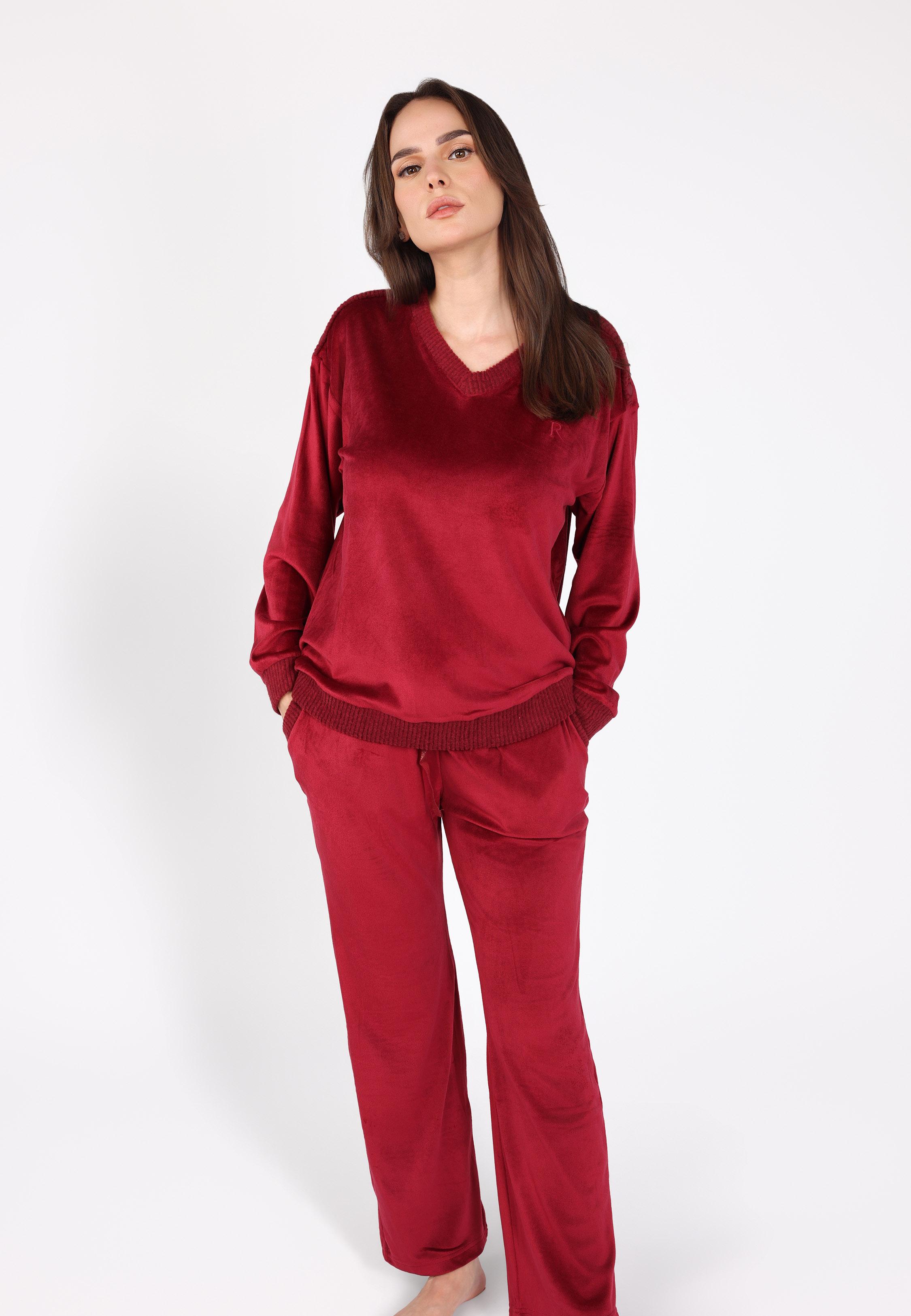 Ensemble Pyjama Col V | Collection Velvet MLC