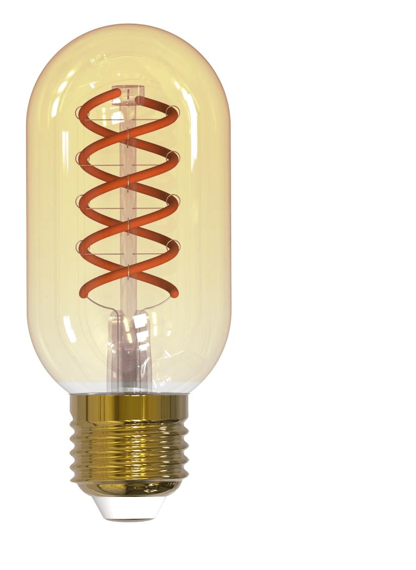 Pack de 10 Ampoule LED T45 4-40w E27 -SF-LIC 265LM Amber 2200K