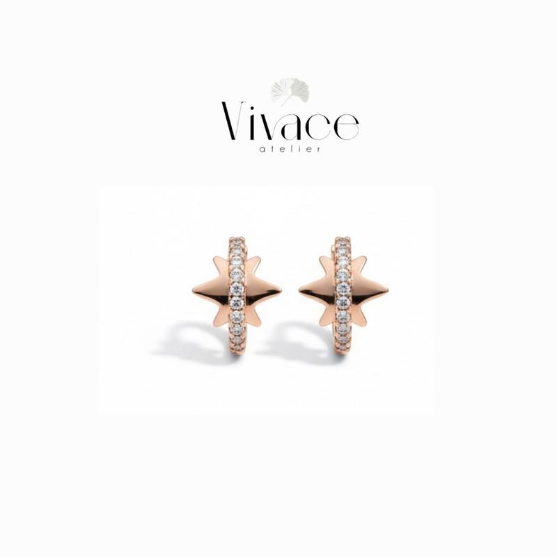 Boucles d’oreilles Vivace Étoile du Nord