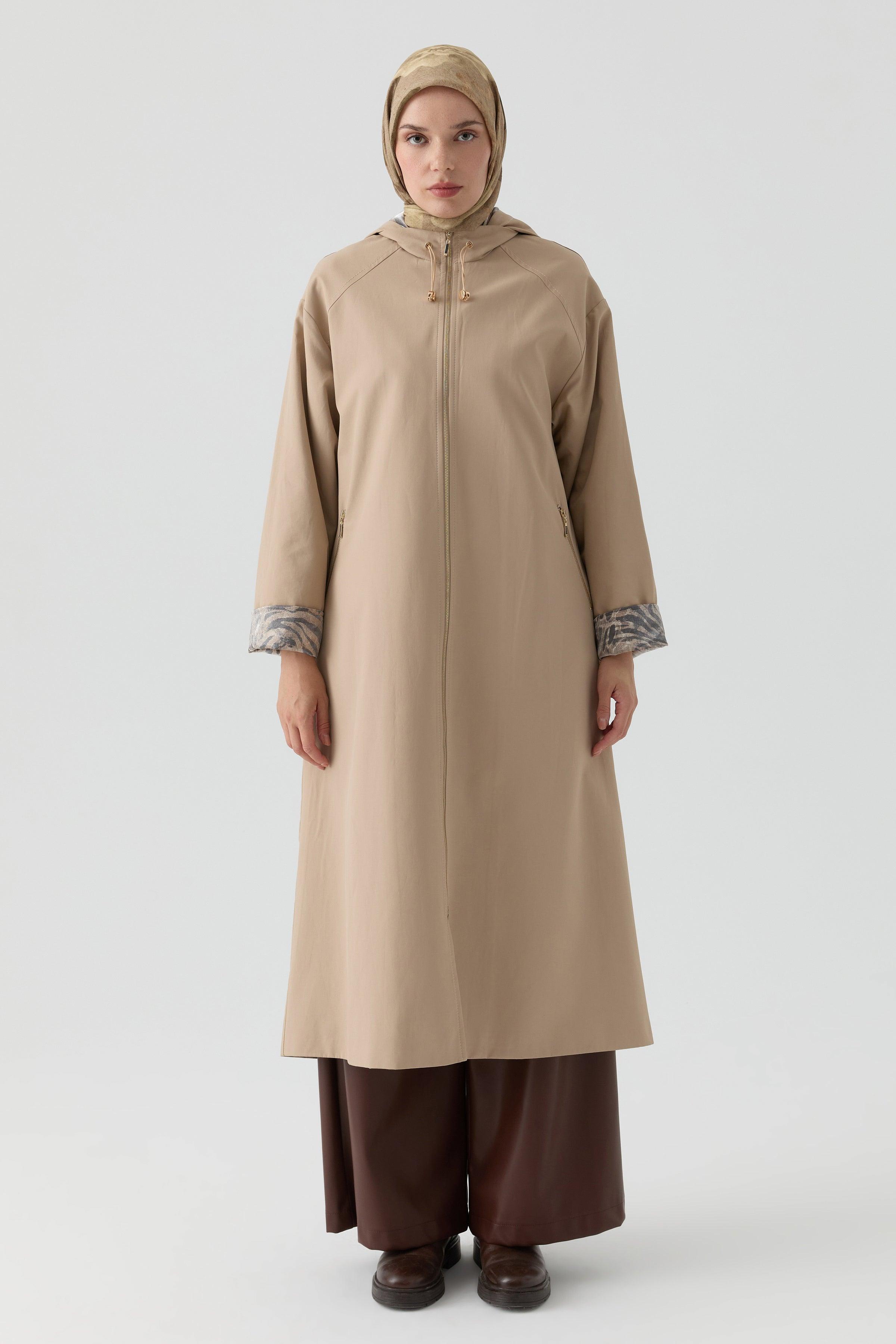 Cap avec Détails Combinés - Sable