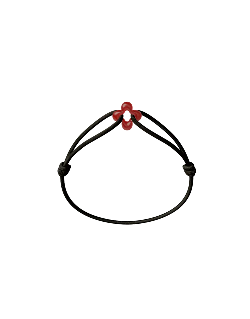 Bracelet Cordon - Mini Black Clover