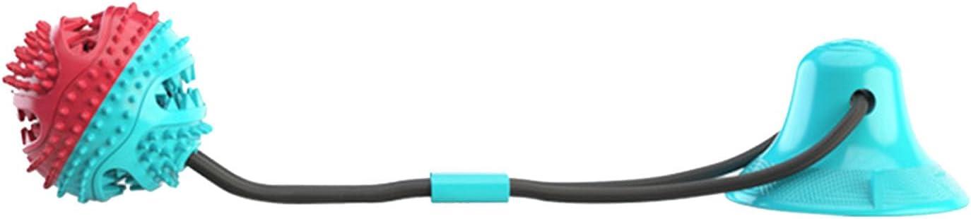 Dog Toy for Aggressive Chewers – Suction Cup Food Dispensing Tug Toy