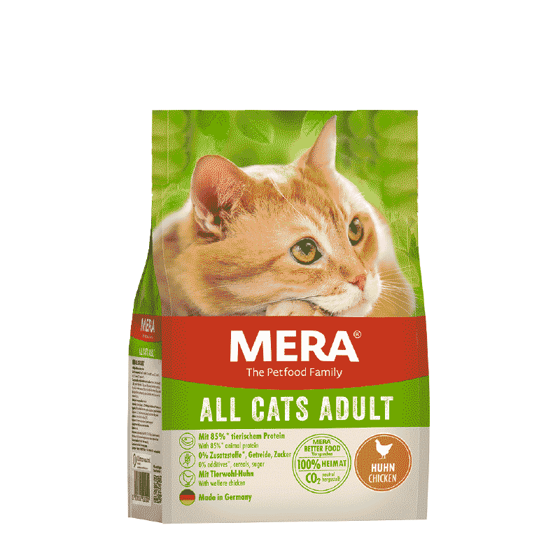 Croquettes Pour Chat Adulte Sans céréales Au poulet - CHAT TOUTES RACES 400G