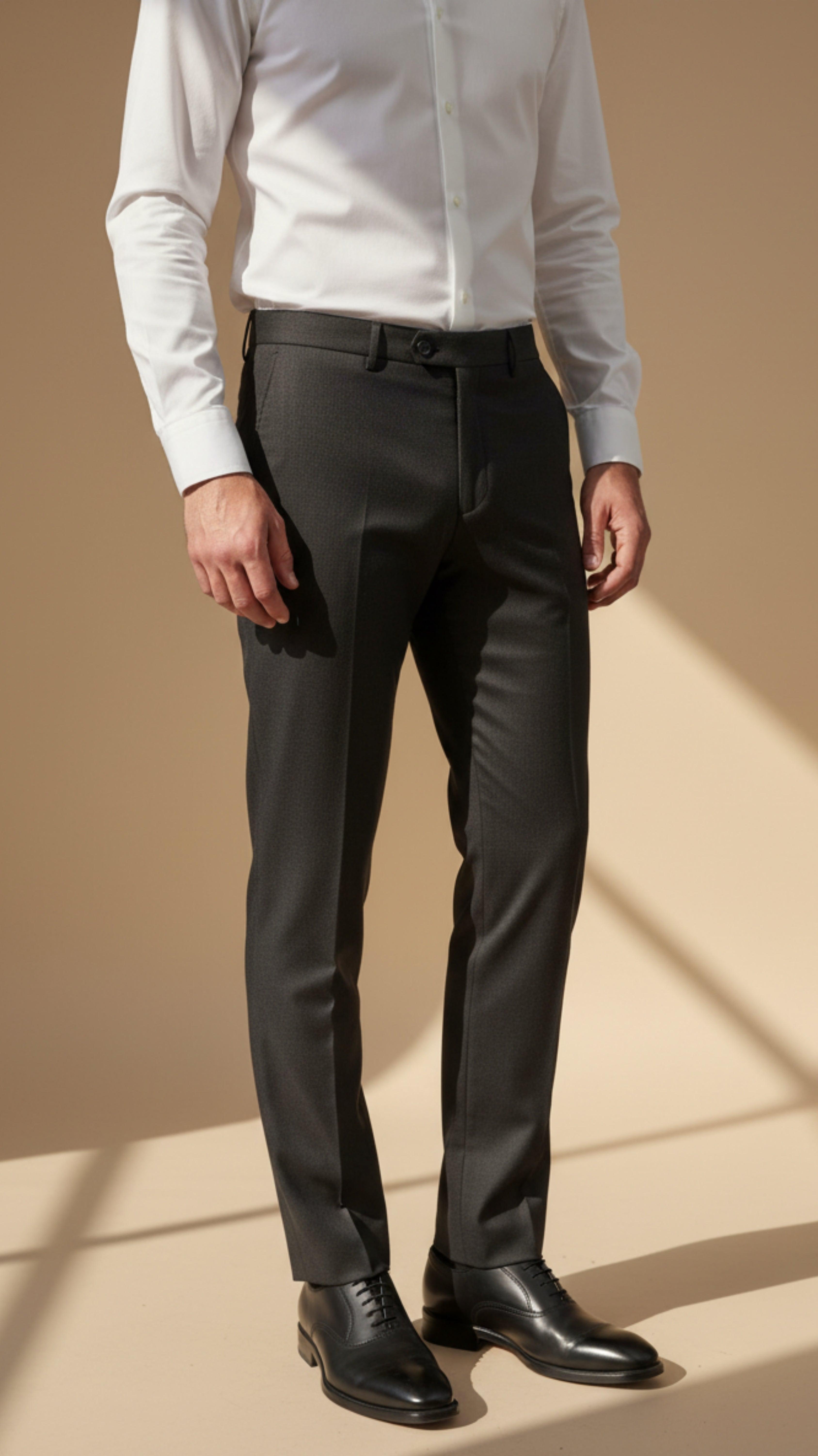Ravenna Tailored Trousers – Anthracite Grey