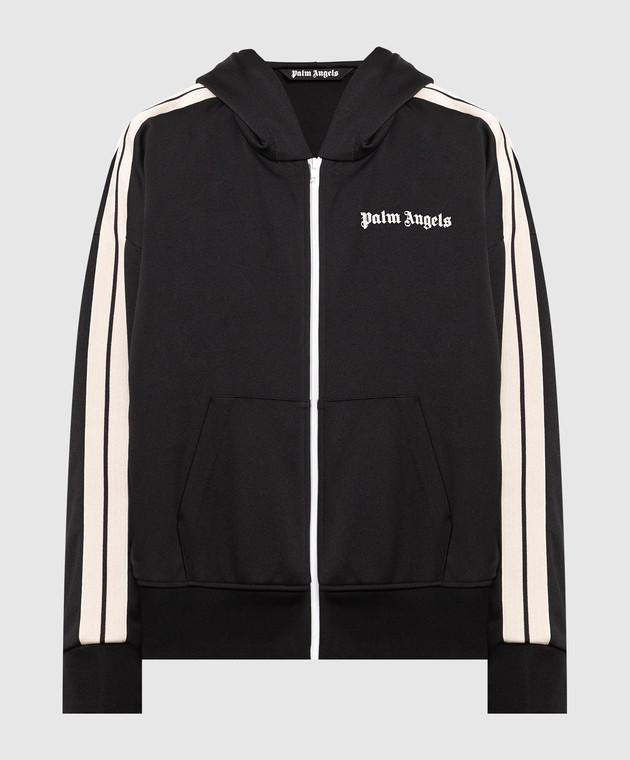 ZIPPED HOODY TRACK JKT BLACK OFF WHITE