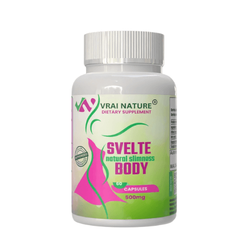 SVELTE BODY – Brûleur de Graisses Naturel & Minceur | 60 Gélules, 500mg