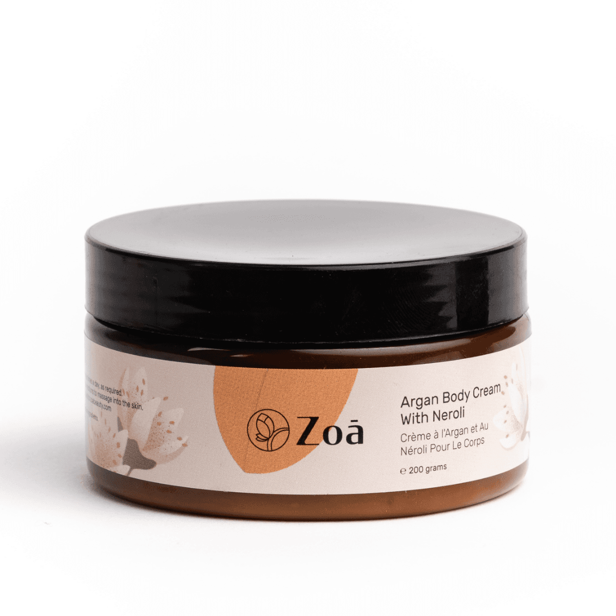 Zoā, Crème à lArgan et Au Néroli Pour Le Corps