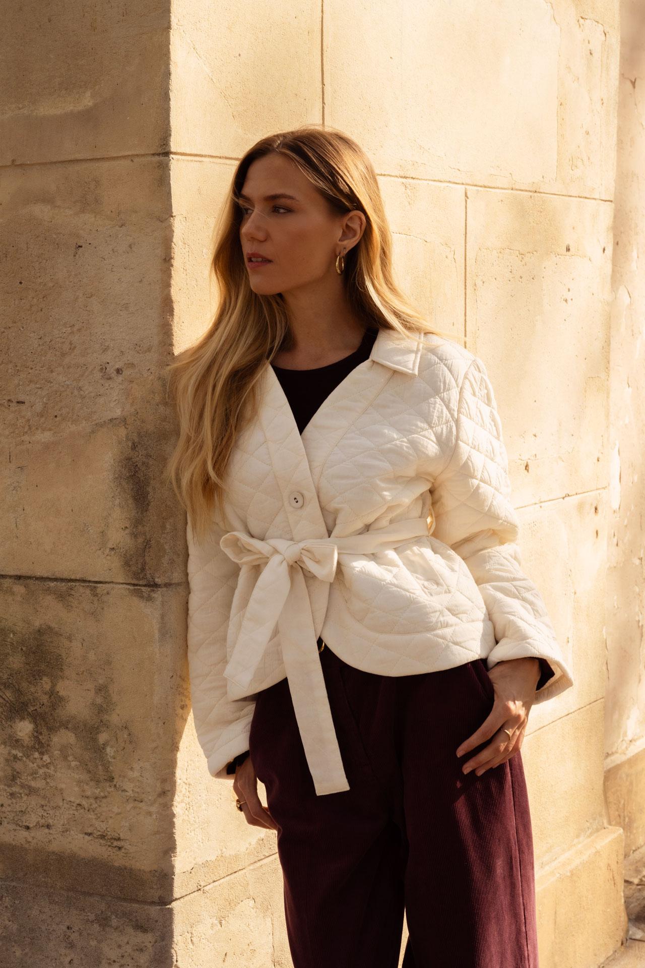 Veste Andréa Ecru
