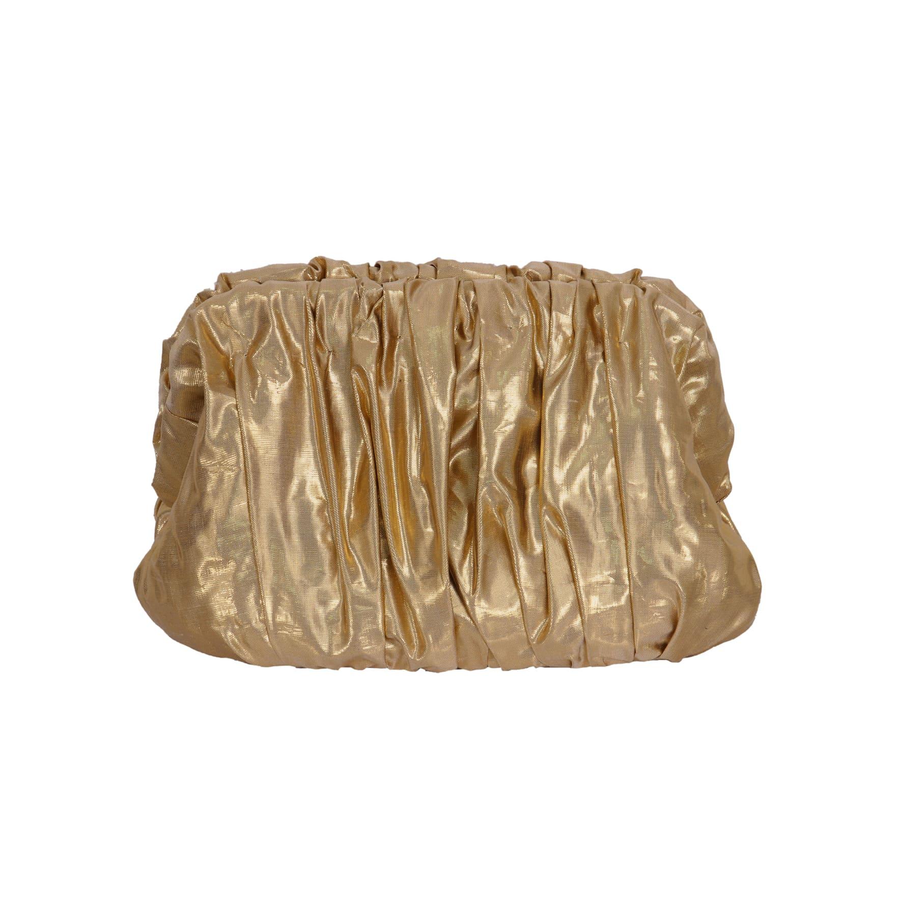 Sac shantung doré