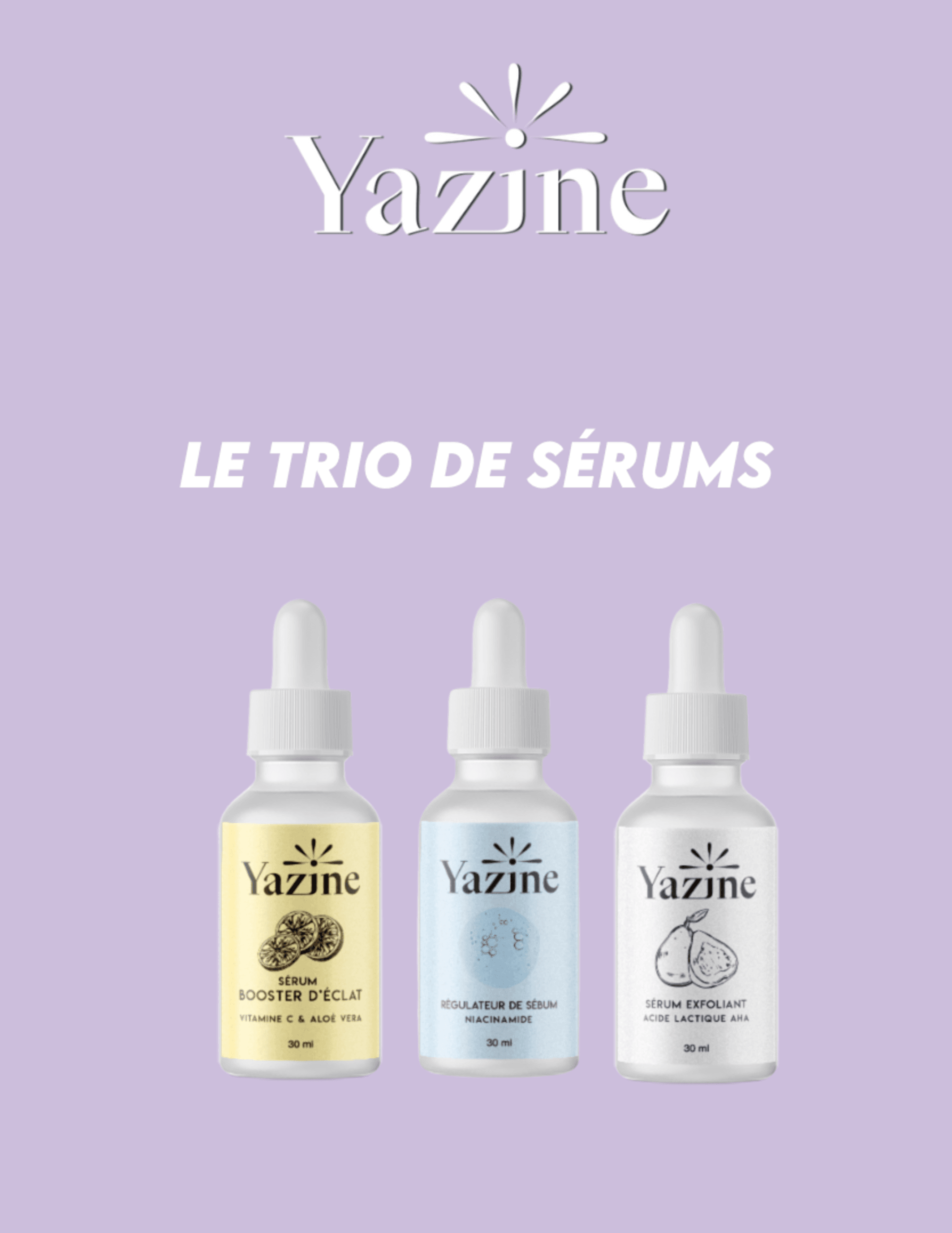 PACK TRIO DE SERUMS