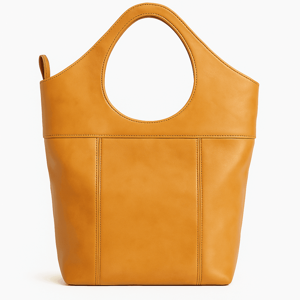 Sacoche en cuir marron - Sac marocain fait main