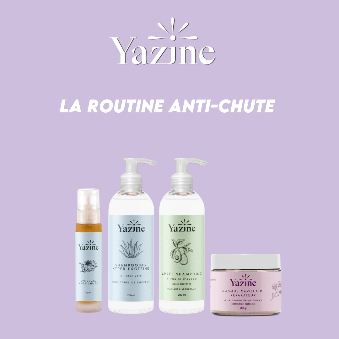 ROUTINE CHUTE DE CHEVEUX