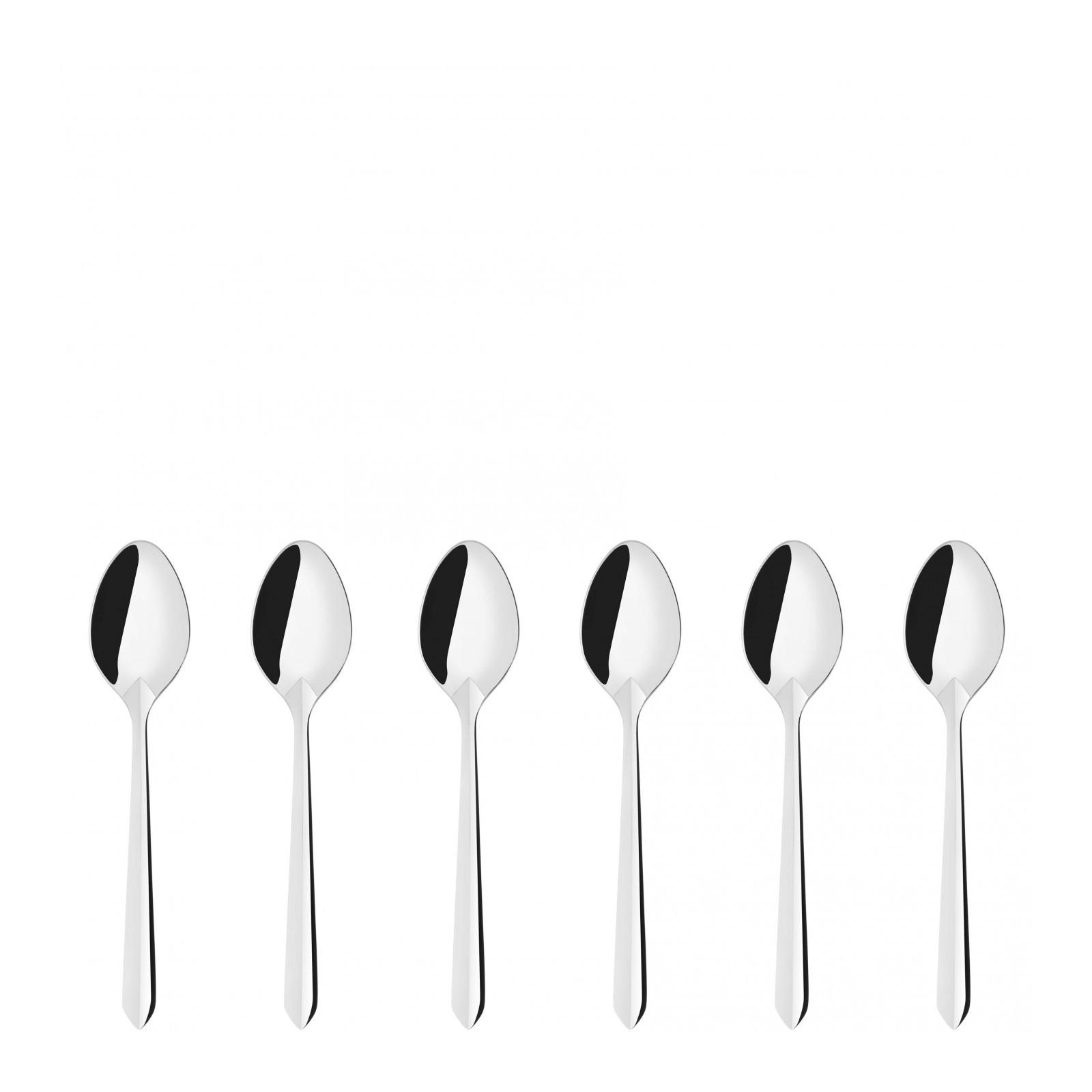 APHRODITE 6 PCS CUILLÈRES À CAFÉ EN BOITE CADEAU