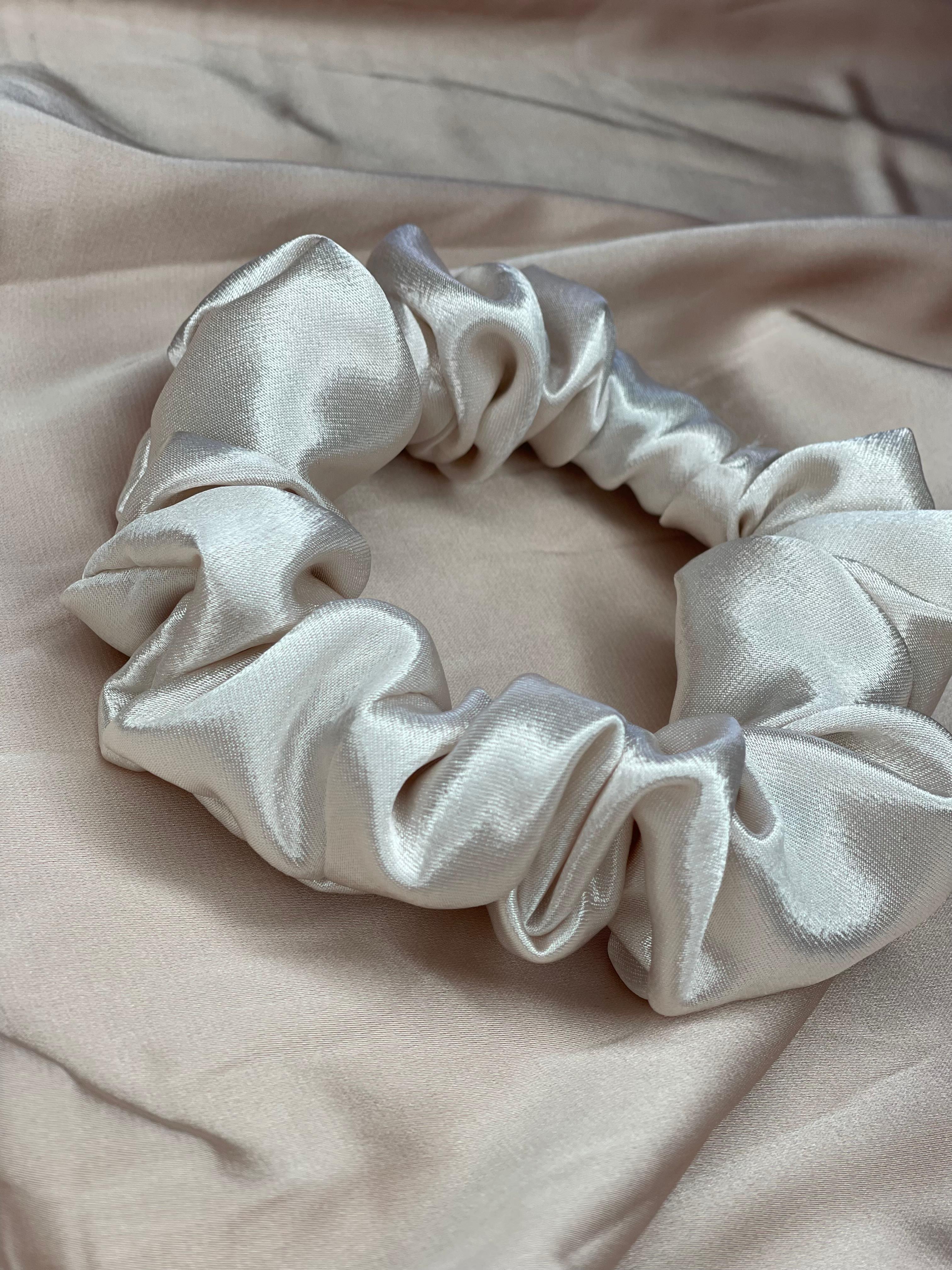 chouchou en satin de soie