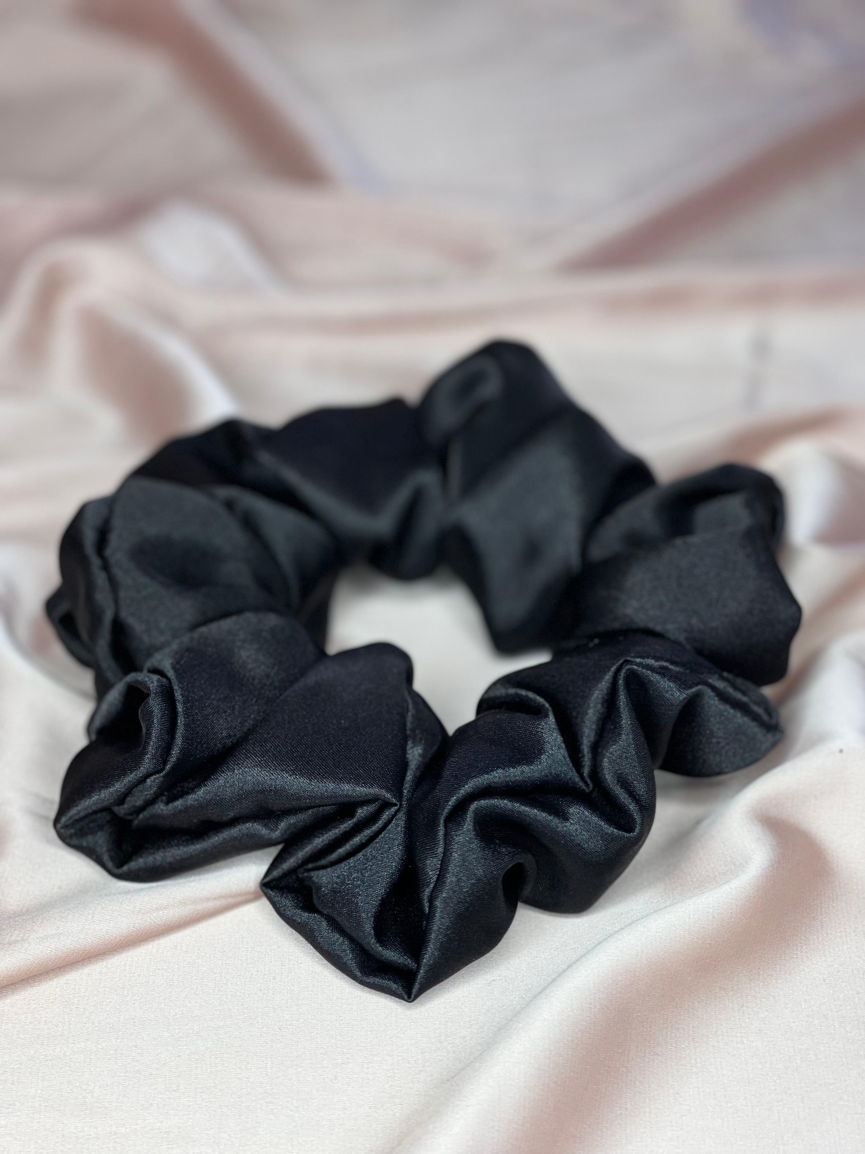 chouchou en satin de soie