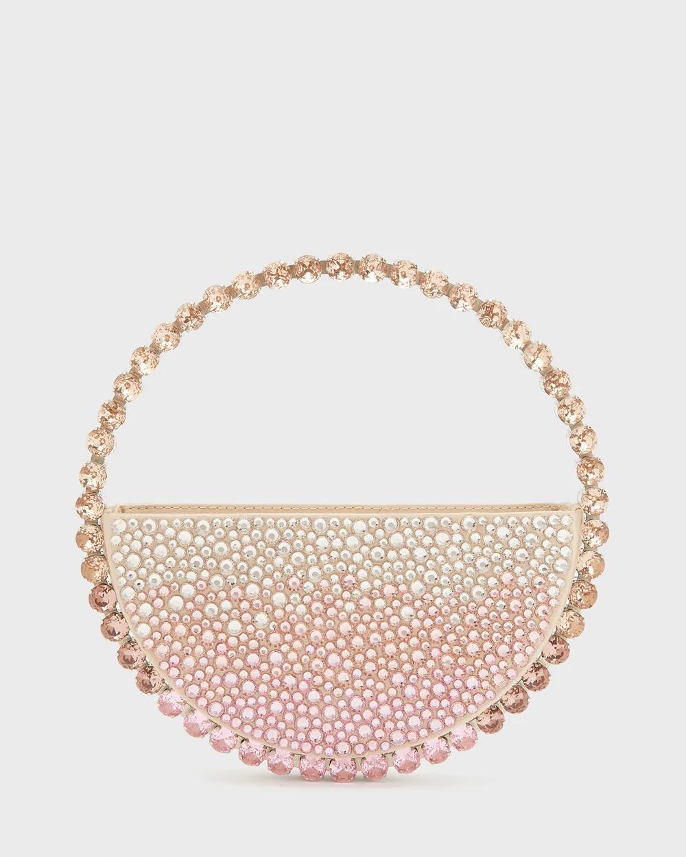 Pink Hotfix Eternity Clutch