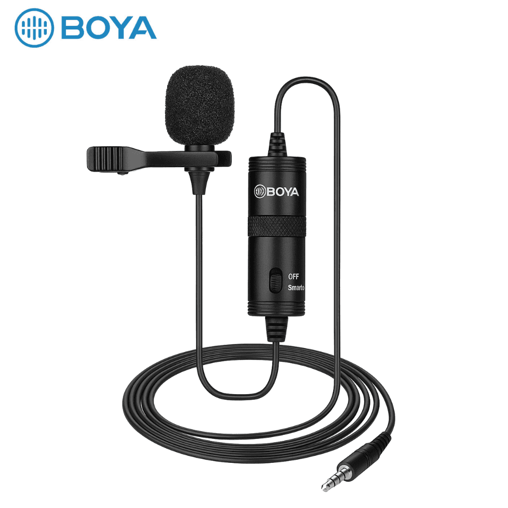 Microphone Cravate Boya BY-M1 Omnidirectionnel Universel