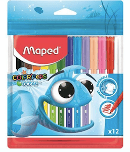 Feutres de coloriage de 12 Maped - Color'Peps Ocean