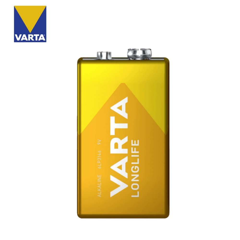 Pile VARTA Longlife 9V –-Alcaline Haute Performance