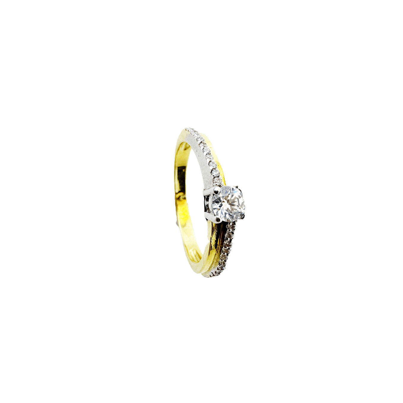 Alliance de Mariage en Or Jaune 18K
