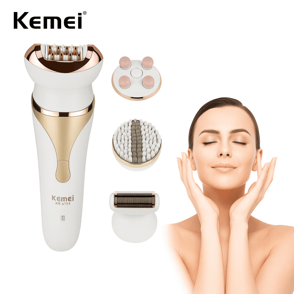 Rasoir Féminin Rechargeable – Épilateur Corps & Zones Sensibles