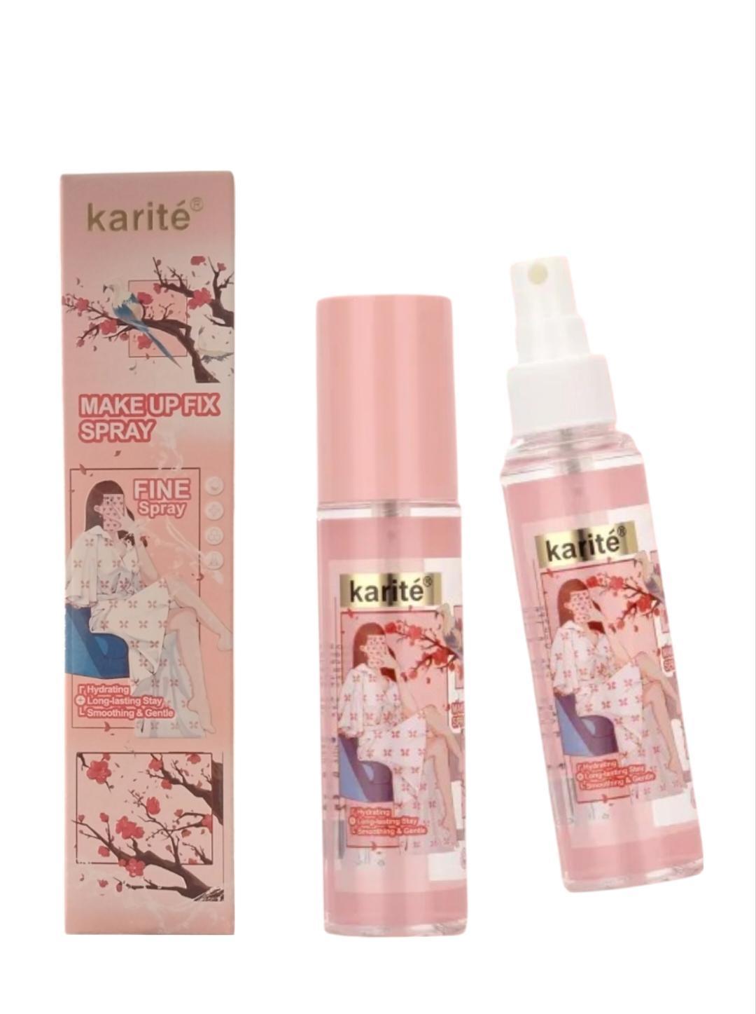 Fixateur de maquillage Spray. 