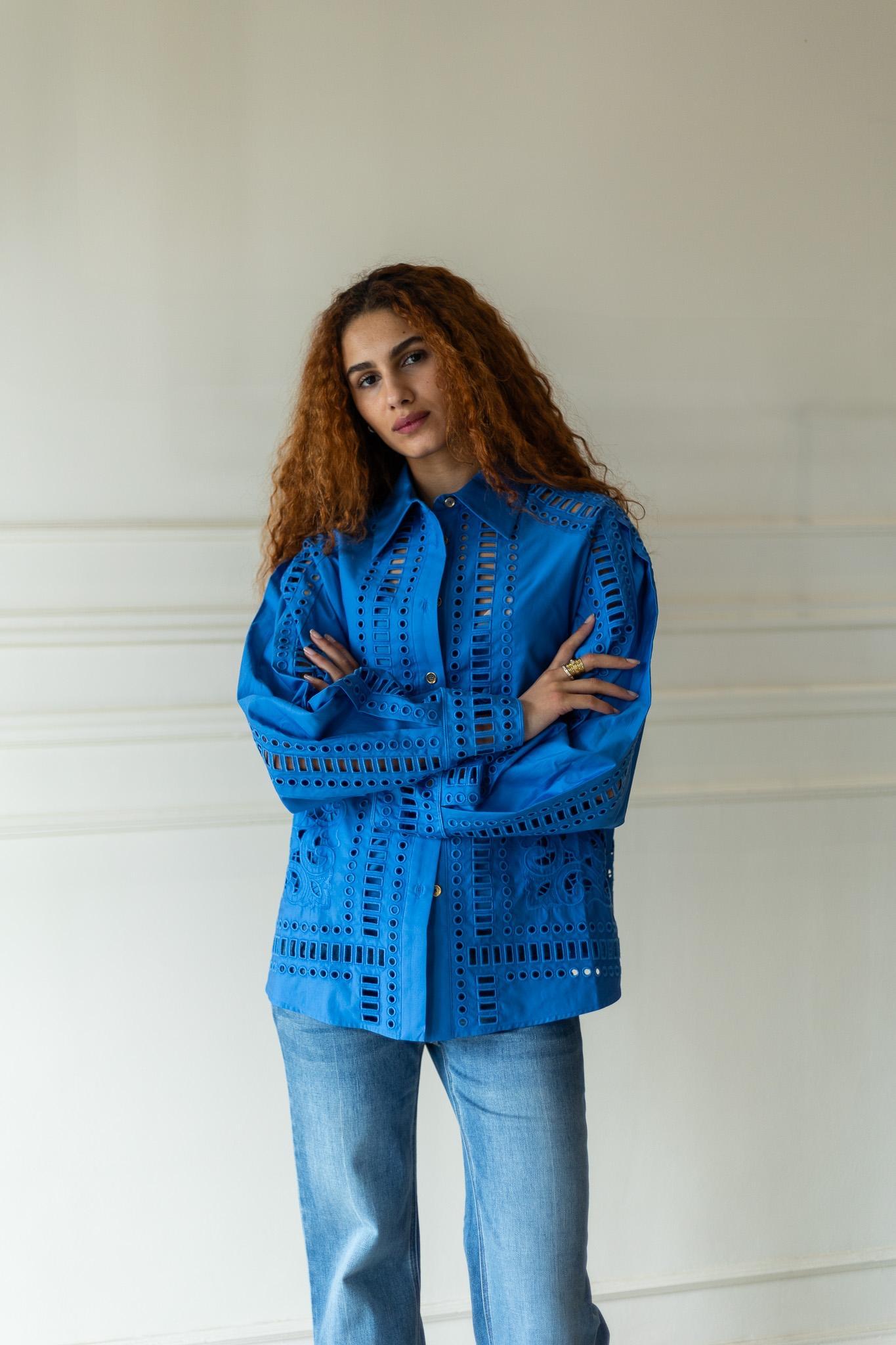Chemise Bleue