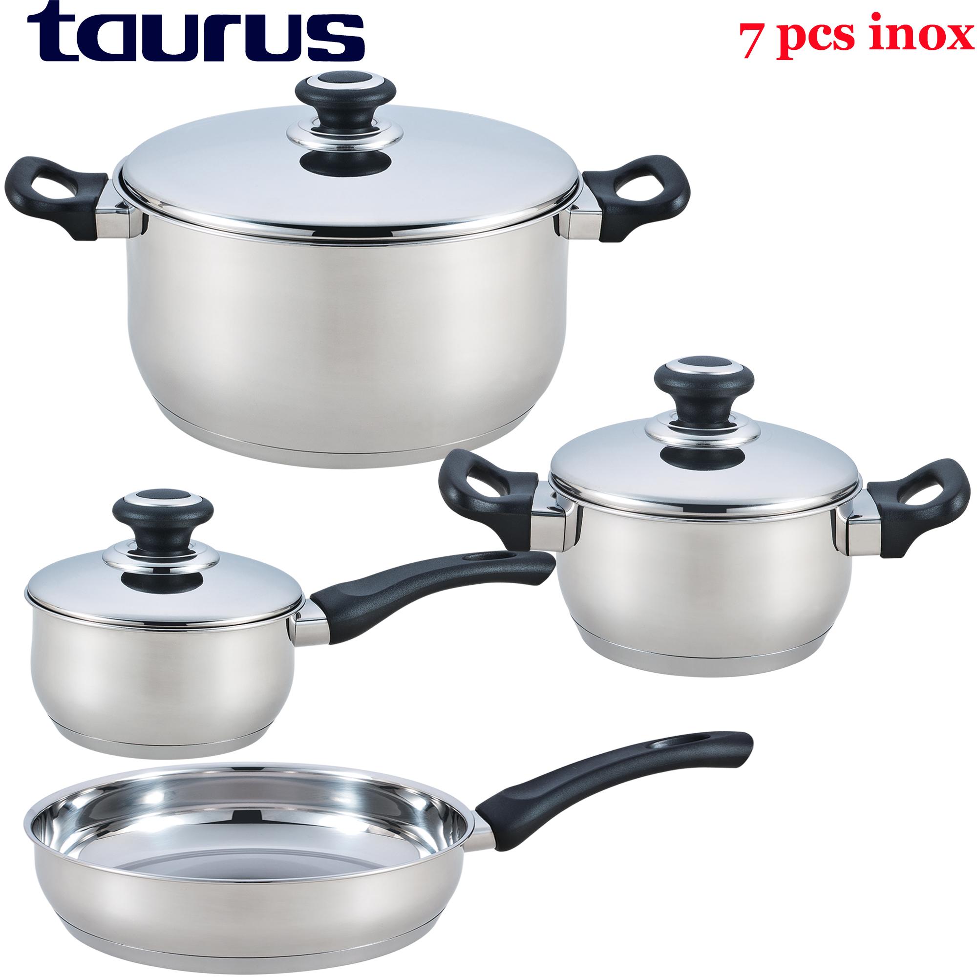 Batterie Cuisine ABDORRA - 7 pcs Inox