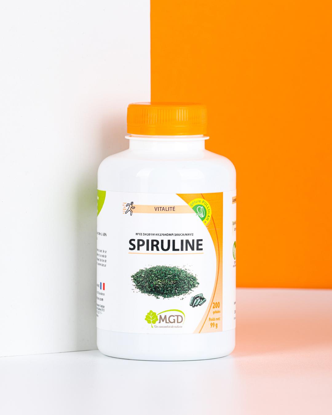 Spiruline 200 gélules