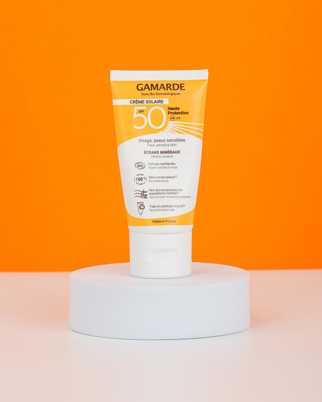 Crème Solaire Ecrans Minéraux Spf50 Bio – 40ml