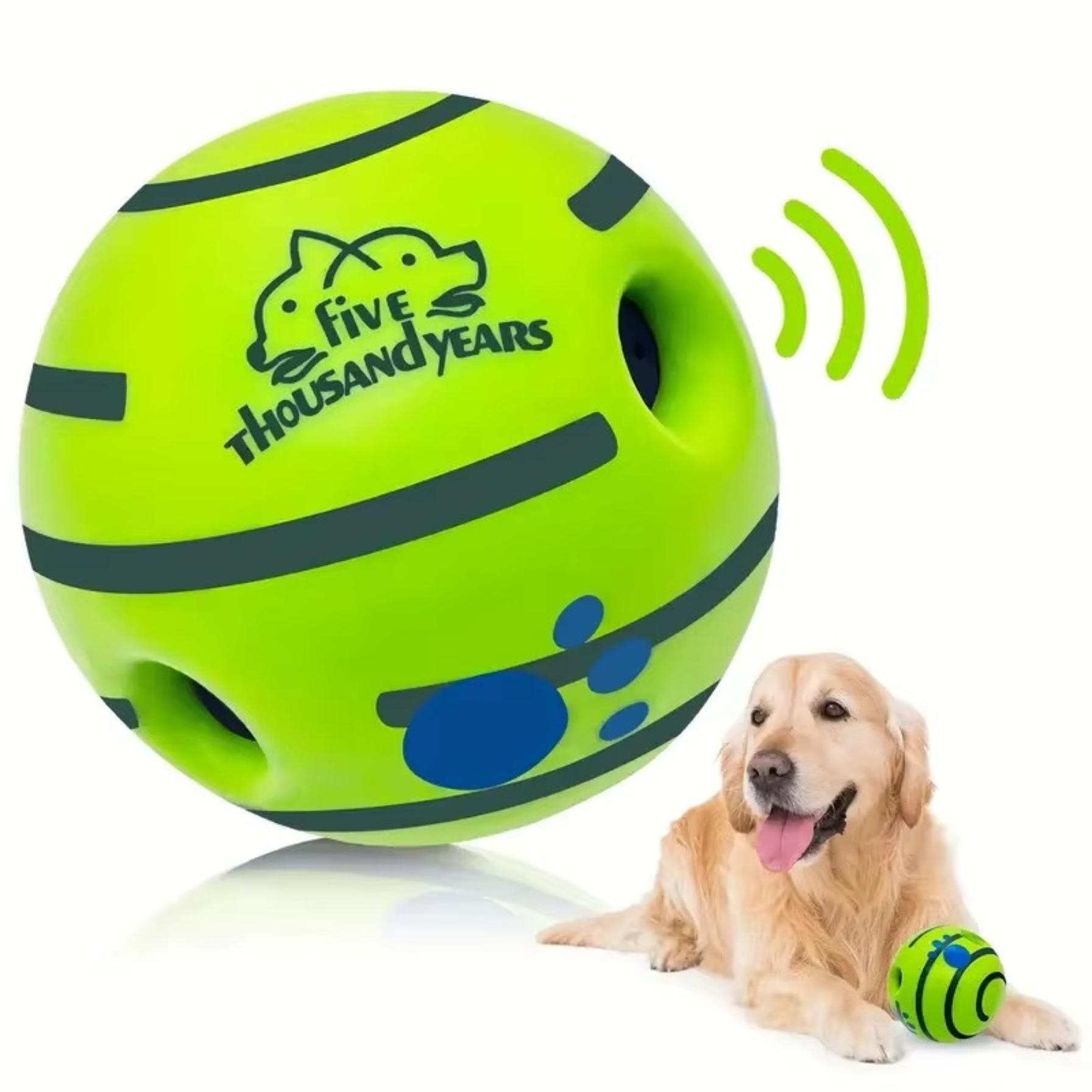 Jouet pour chien – Balle interactive sonore avec poignées