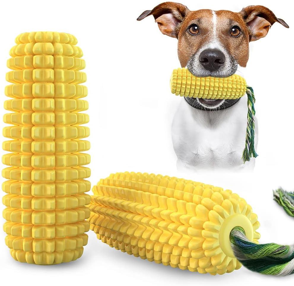 Jouet à Mâcher pour Chien en Forme de Maïs – Avec ou Sans Couinement