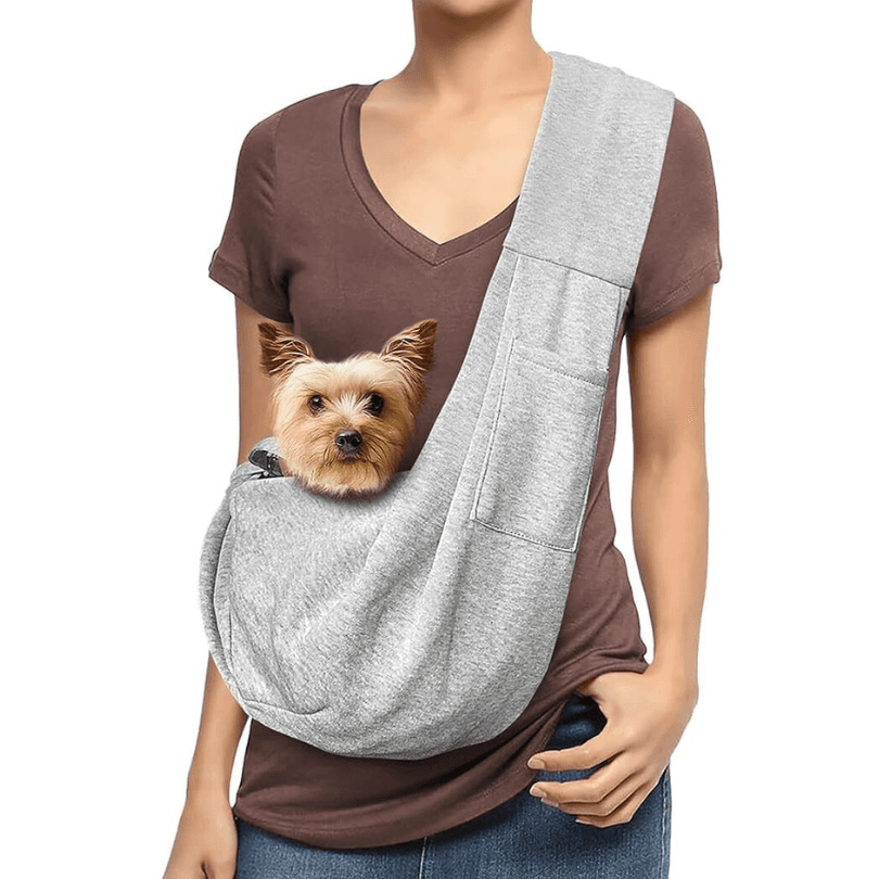 Sac de transport pour chien et chat – Double face élégant avec bandoulière
