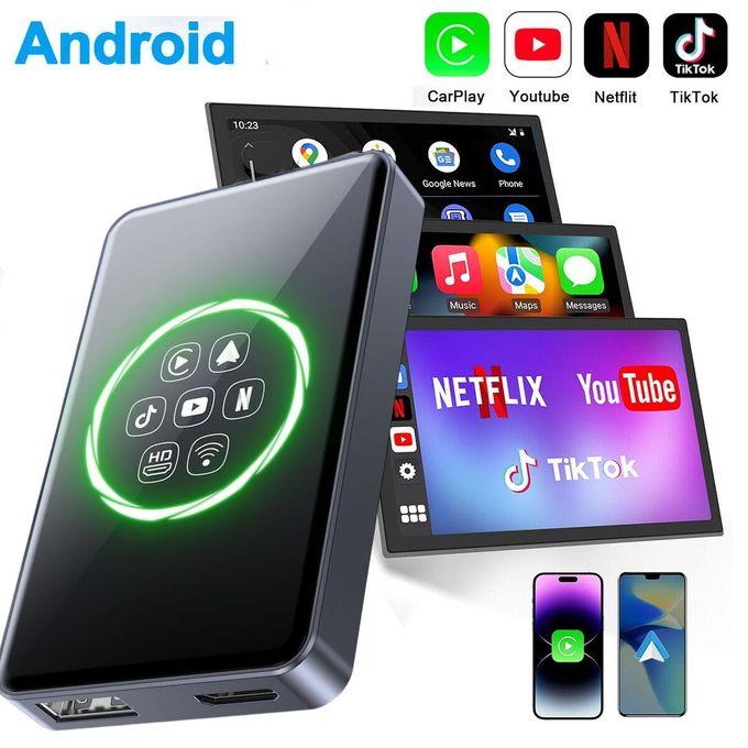 Adaptateur CarPlay sans fil AI Box Android Auto HDMI Multimédia pour iOS/Android