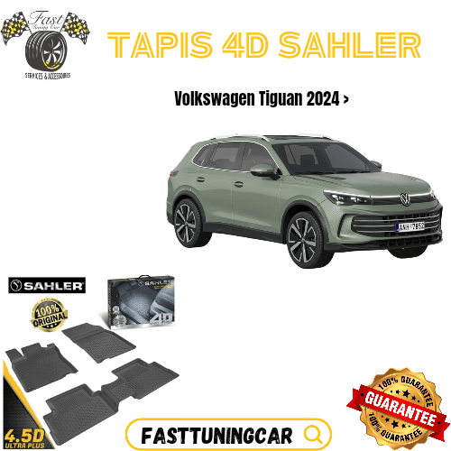 Tapis Sur Mesure 4D volkswagen Tiguan 2024+