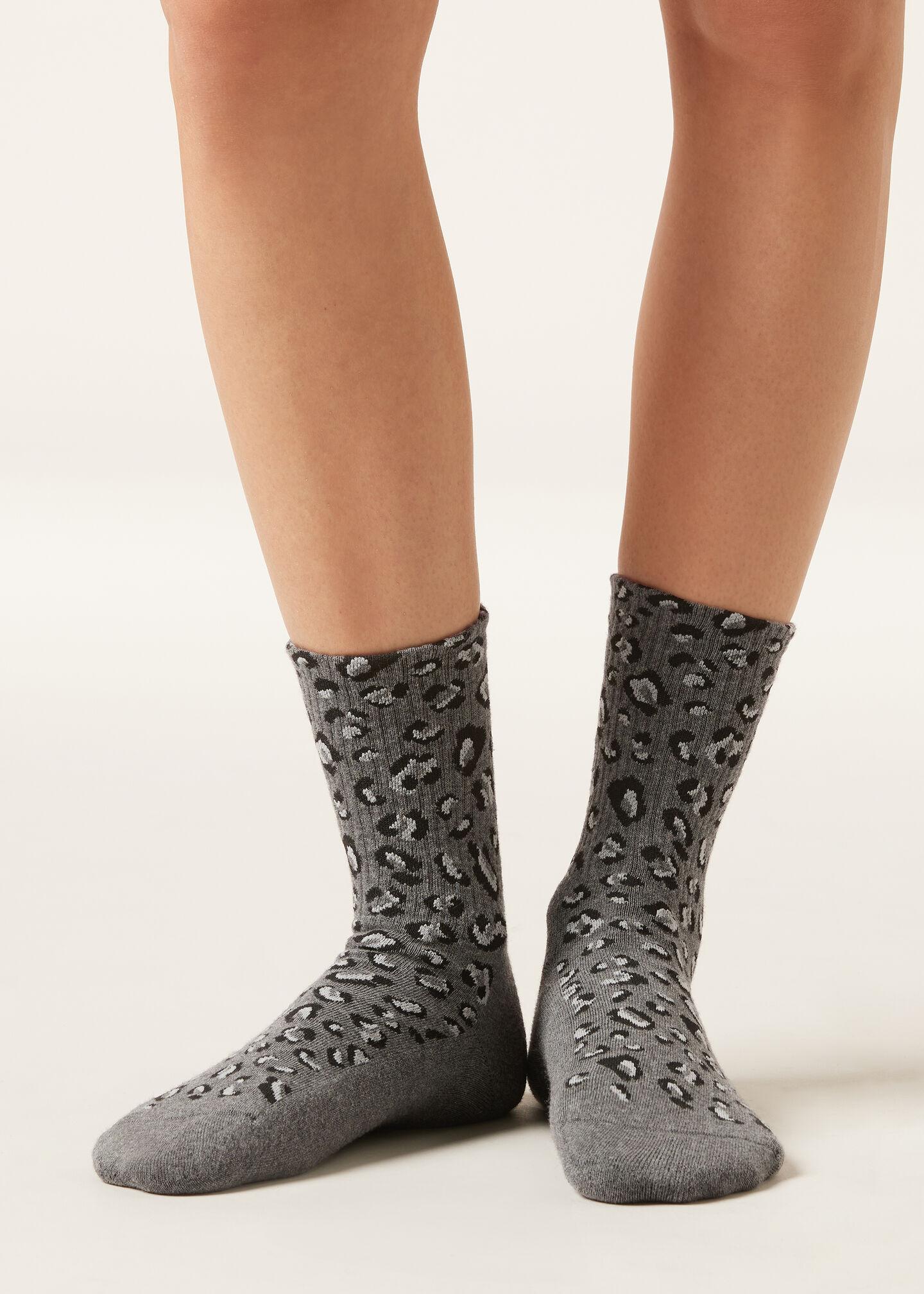 Chaussettes de sport à motif animalier