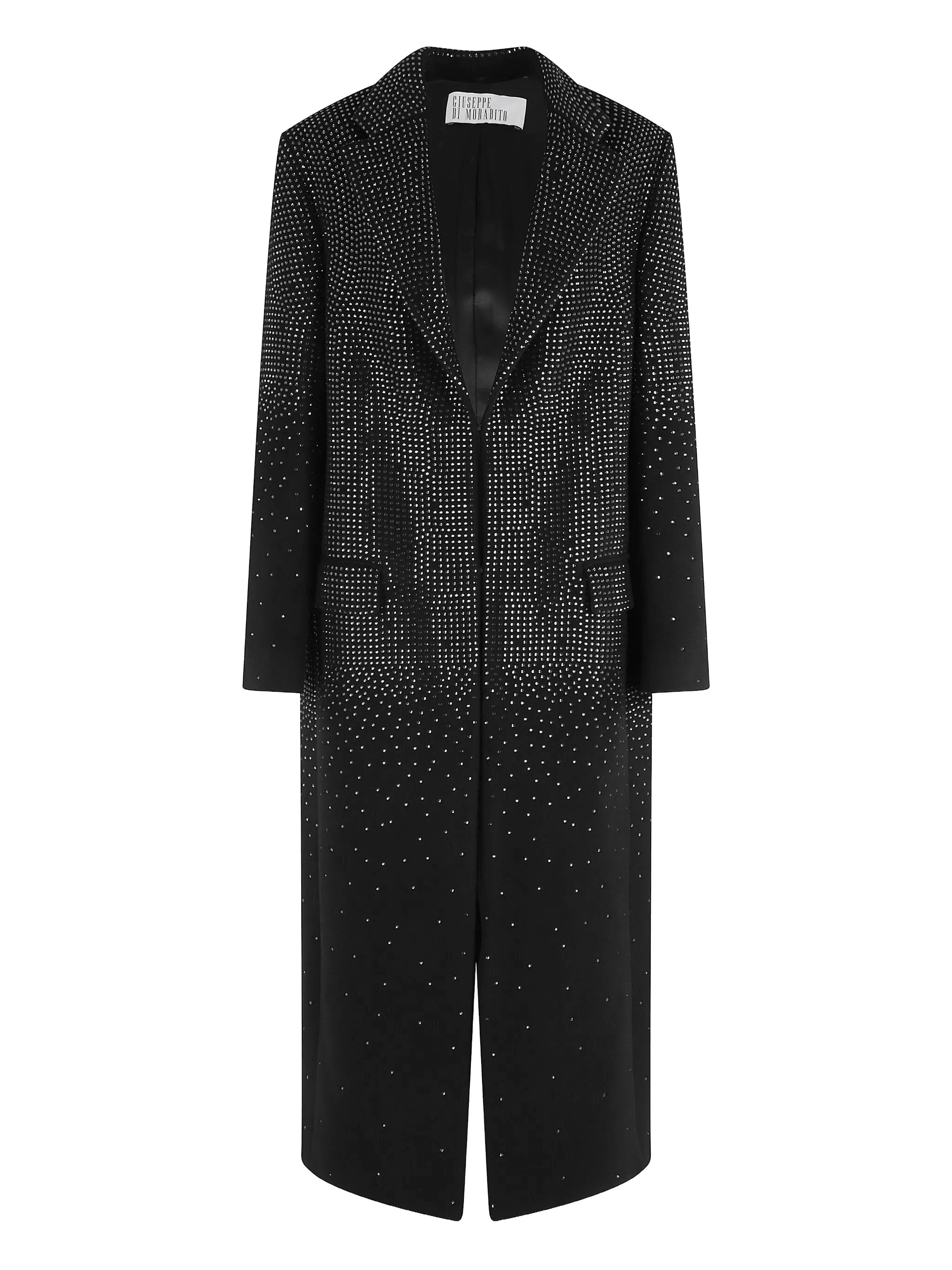 Manteau à ornements en cristal