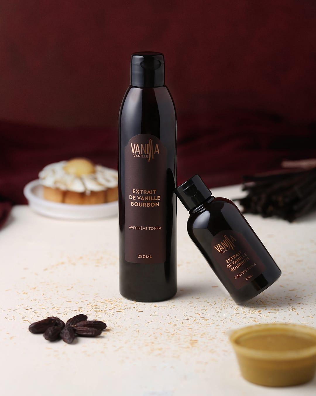 Extrait de Vanille avec Fèves de Tonka 250 ml 